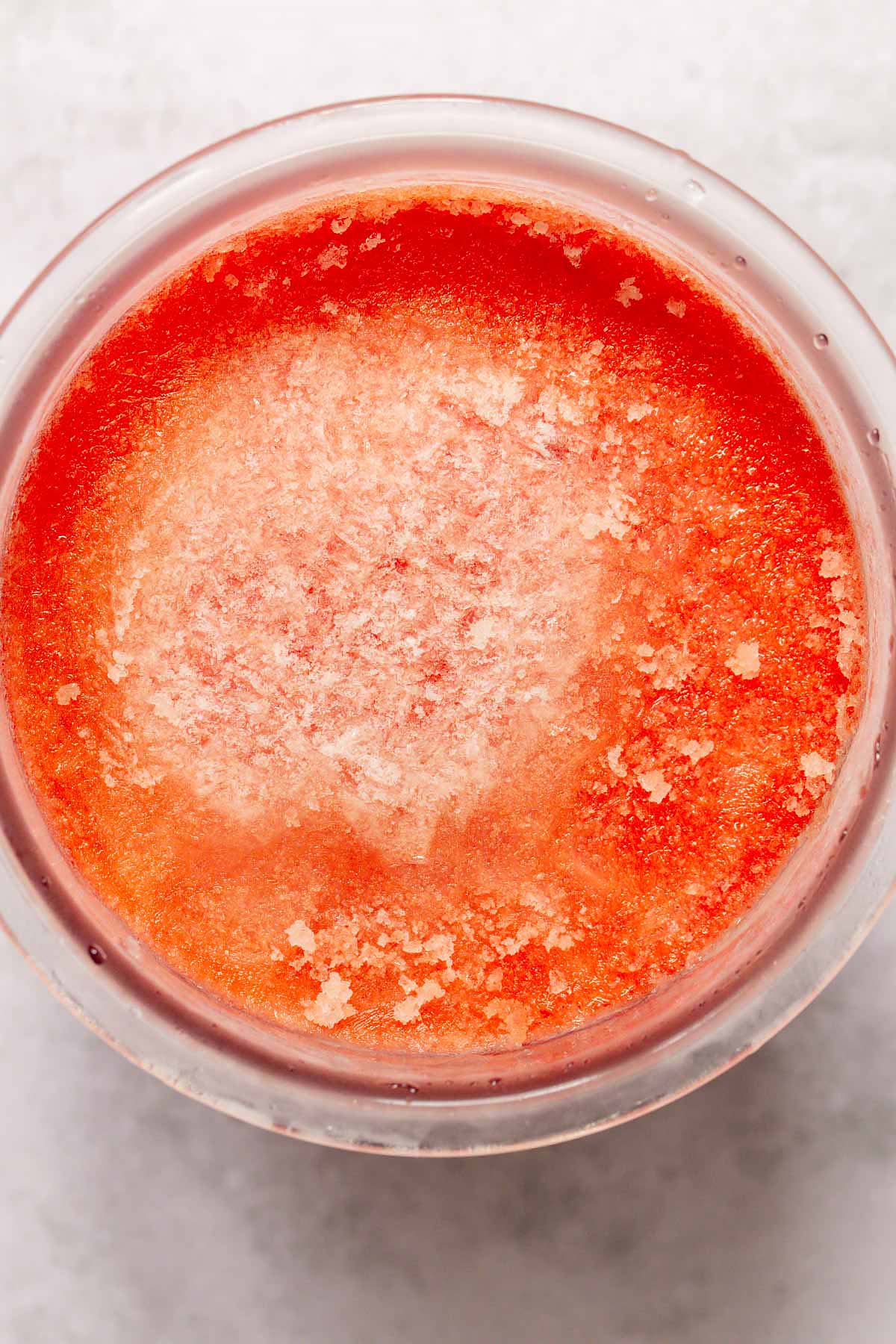 Frozen Ninja Creami watermelon sorbet