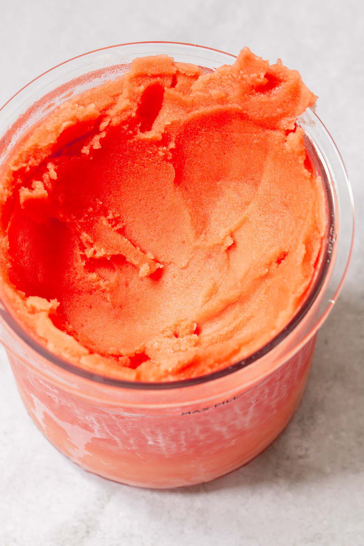 Ninja Creami watermelon sorbet