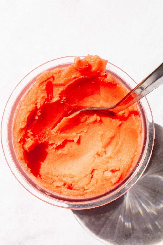 Ninja Creami watermelon sorbet