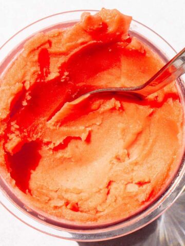 Ninja Creami watermelon sorbet