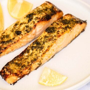 air fryer dill salmon