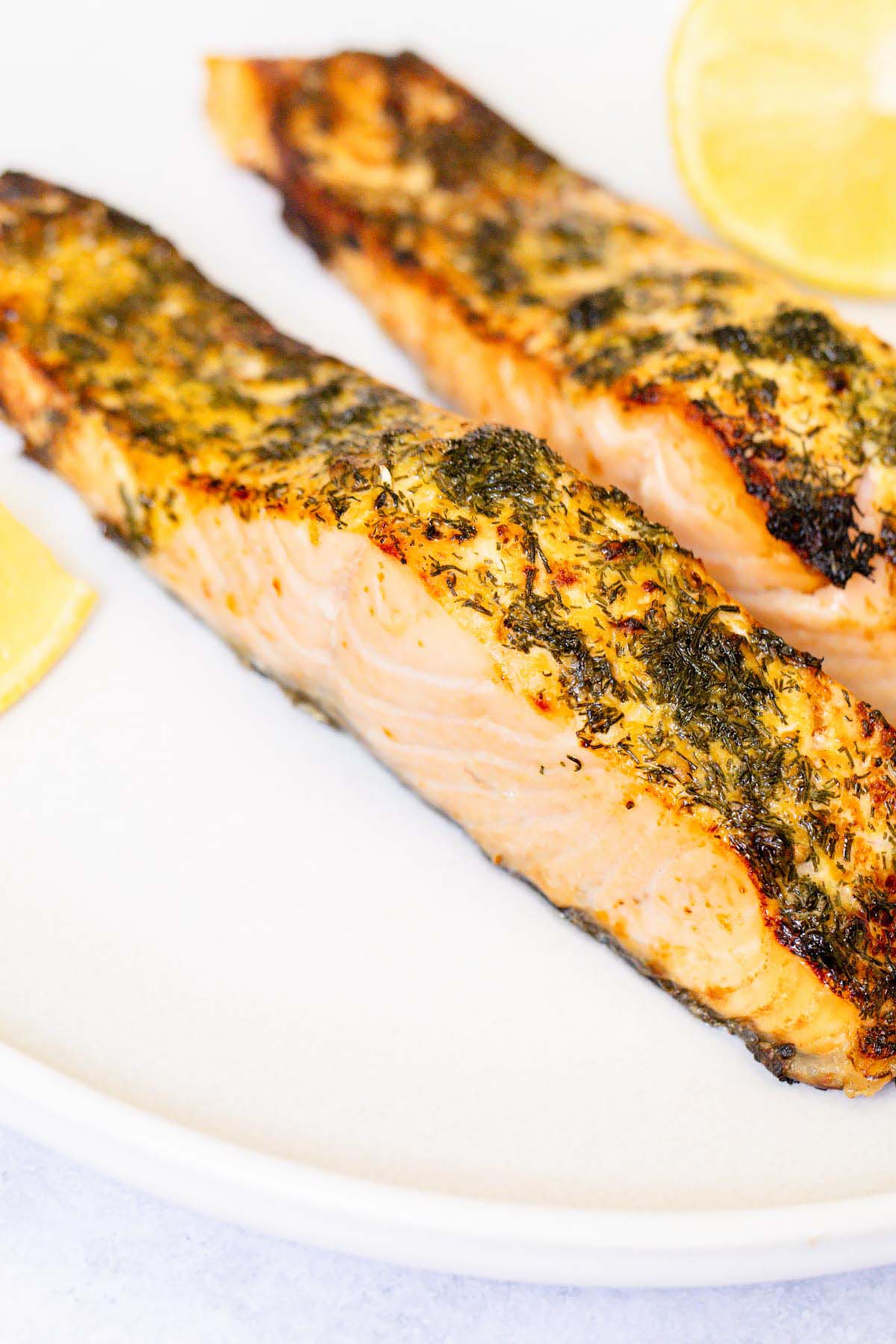 air fryer lemon salmon