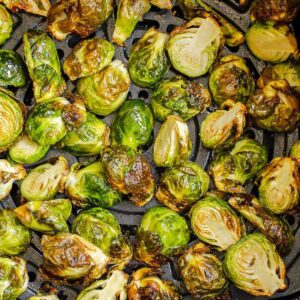 Air fryer brussels sprouts