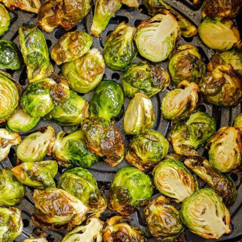 Air fryer brussels sprouts