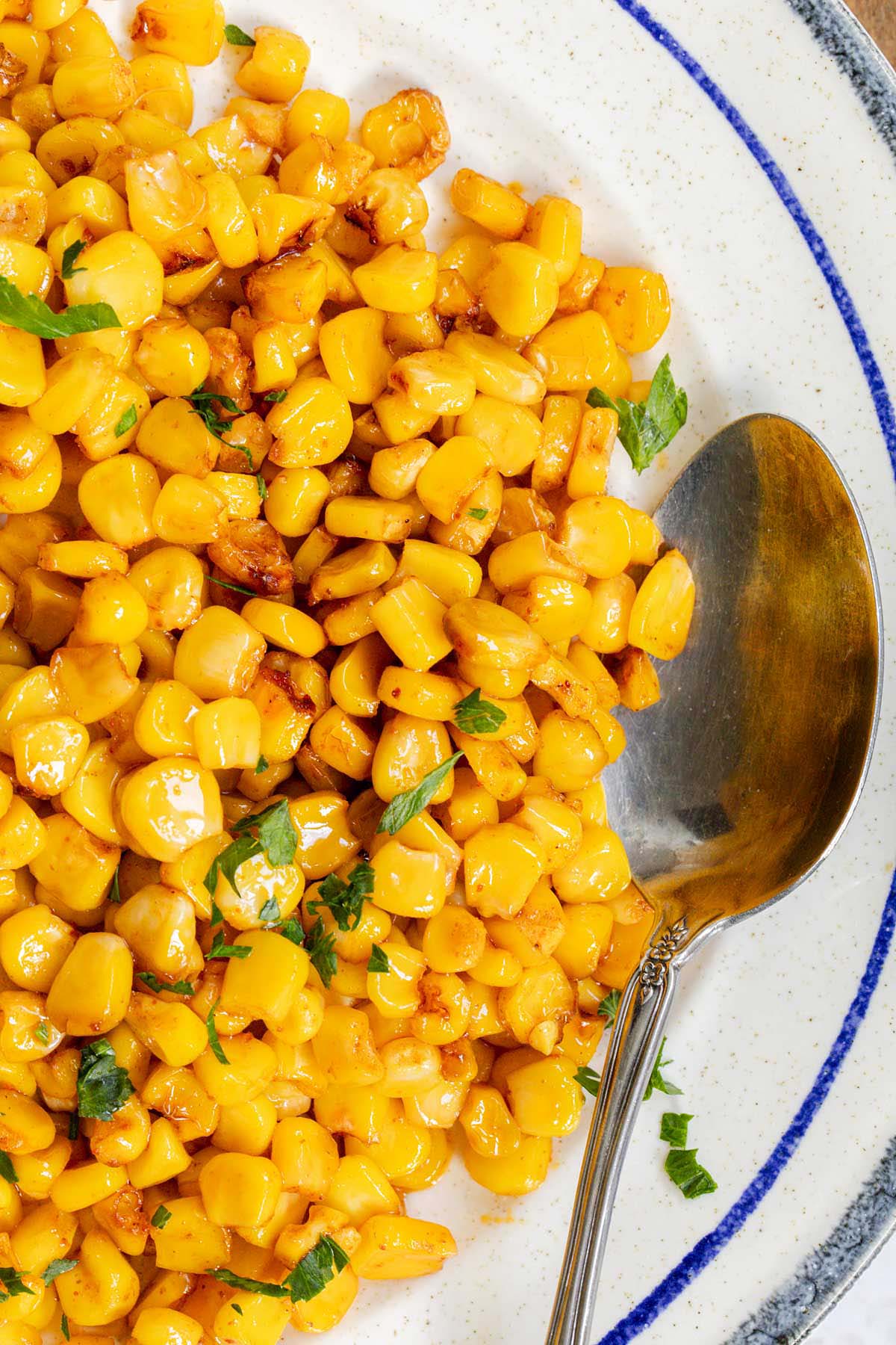 Air fryer canned corn