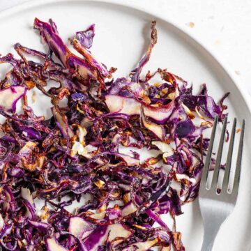 air fryer red cabbage