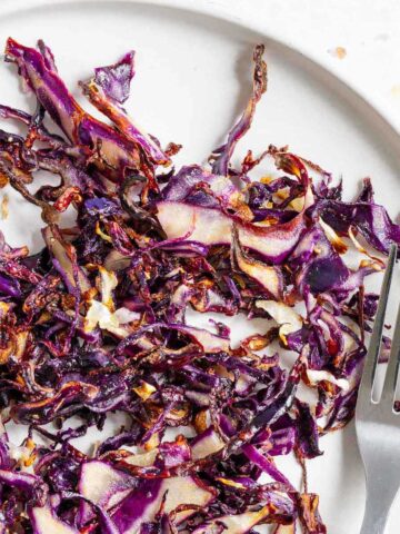 air fryer red cabbage