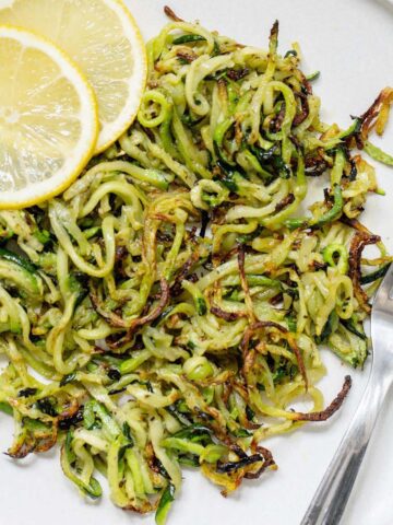 air fryer zoodles