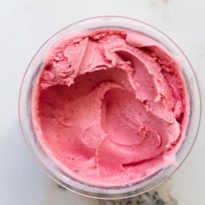 Ninja Creami cranberry ice cream