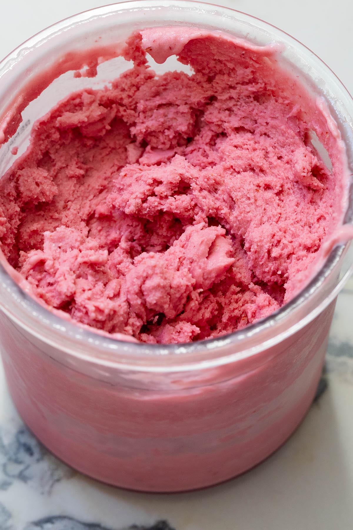Ninja Creami cranberry ice cream