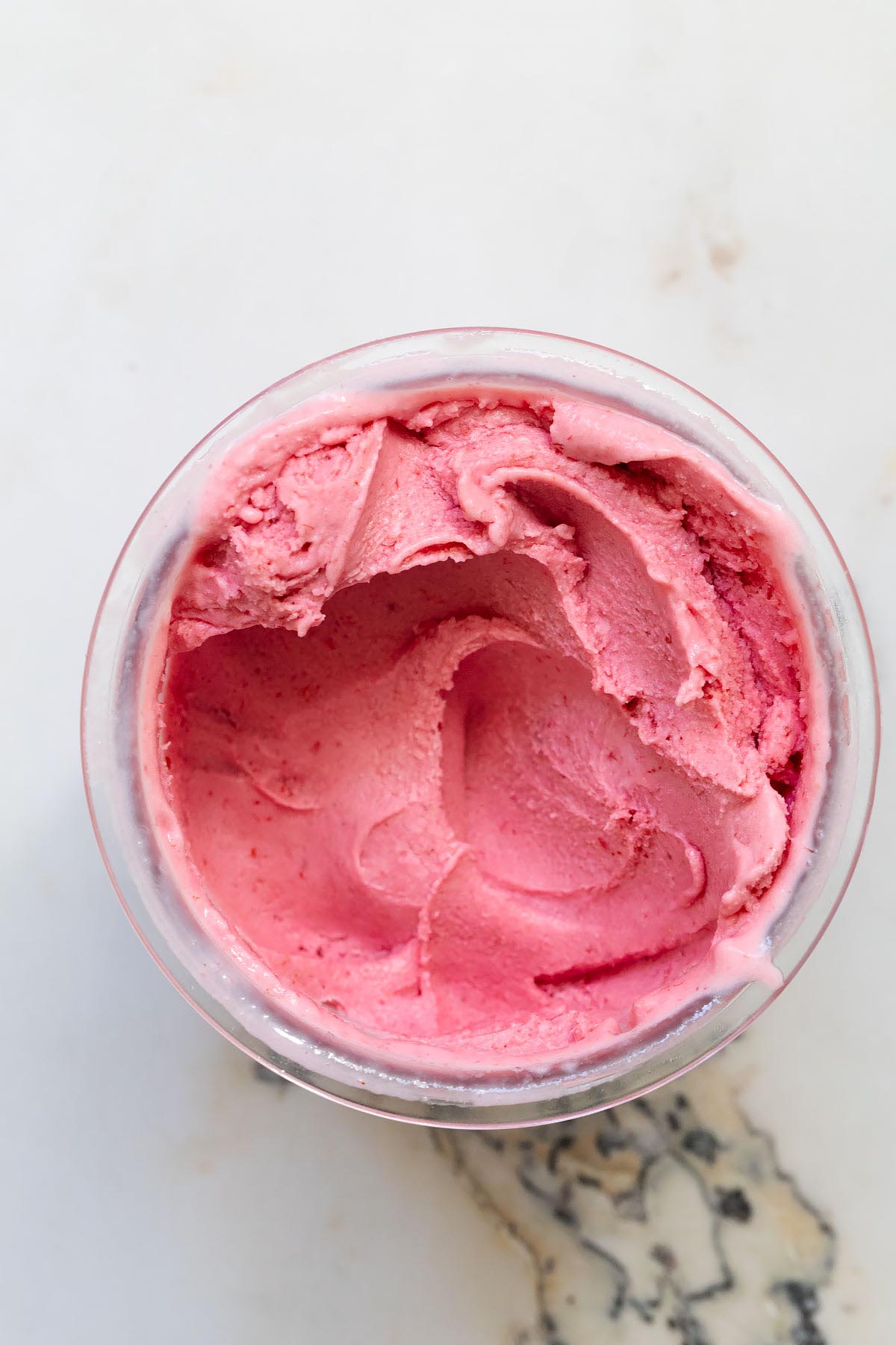 Ninja Creami cranberry ice cream