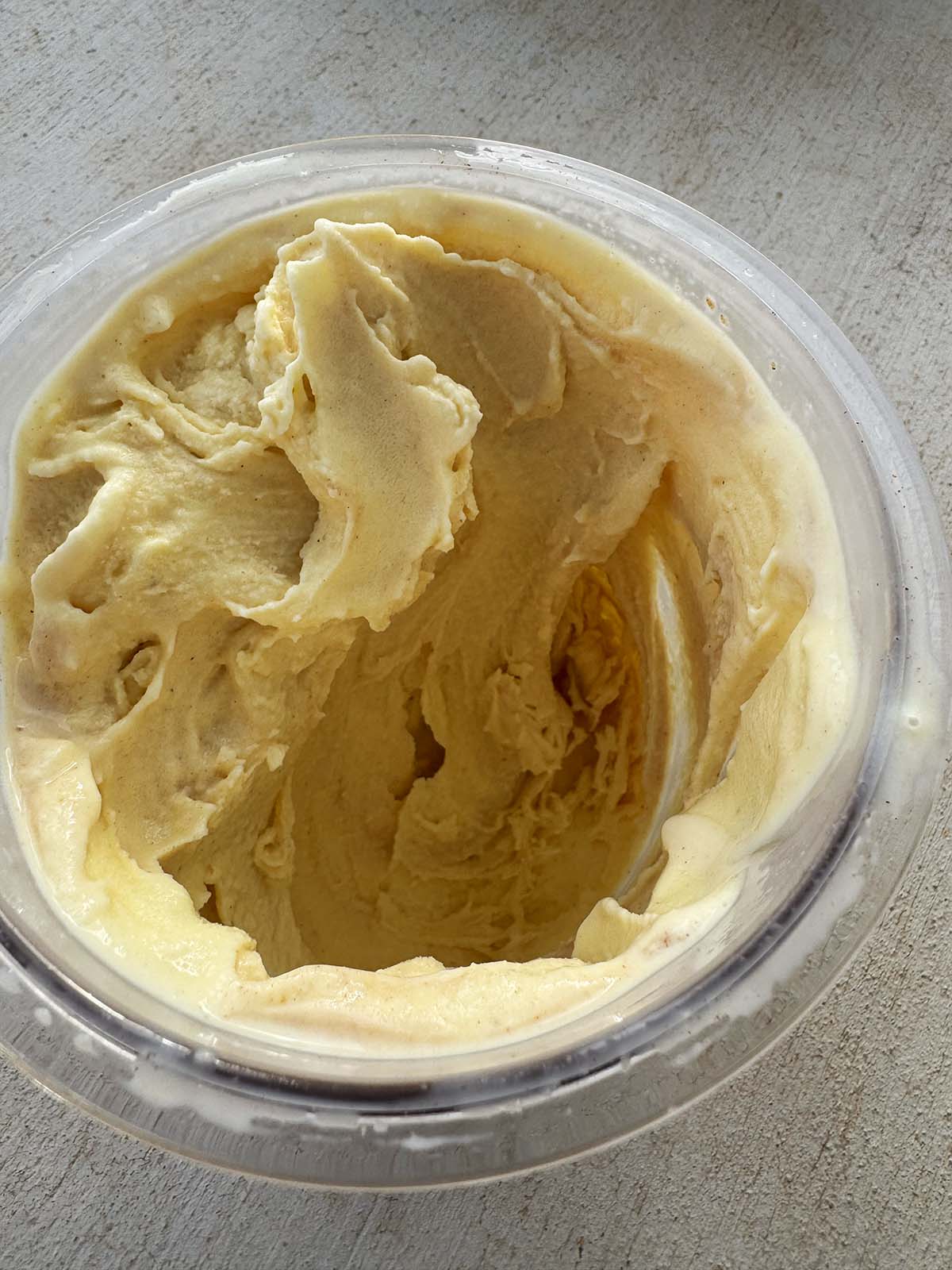 Ninja Creami eggnog ice cream