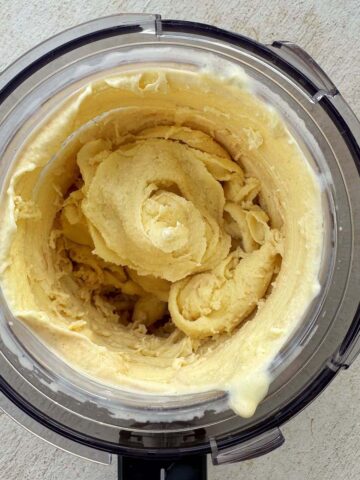 Ninja Creami eggnog ice cream