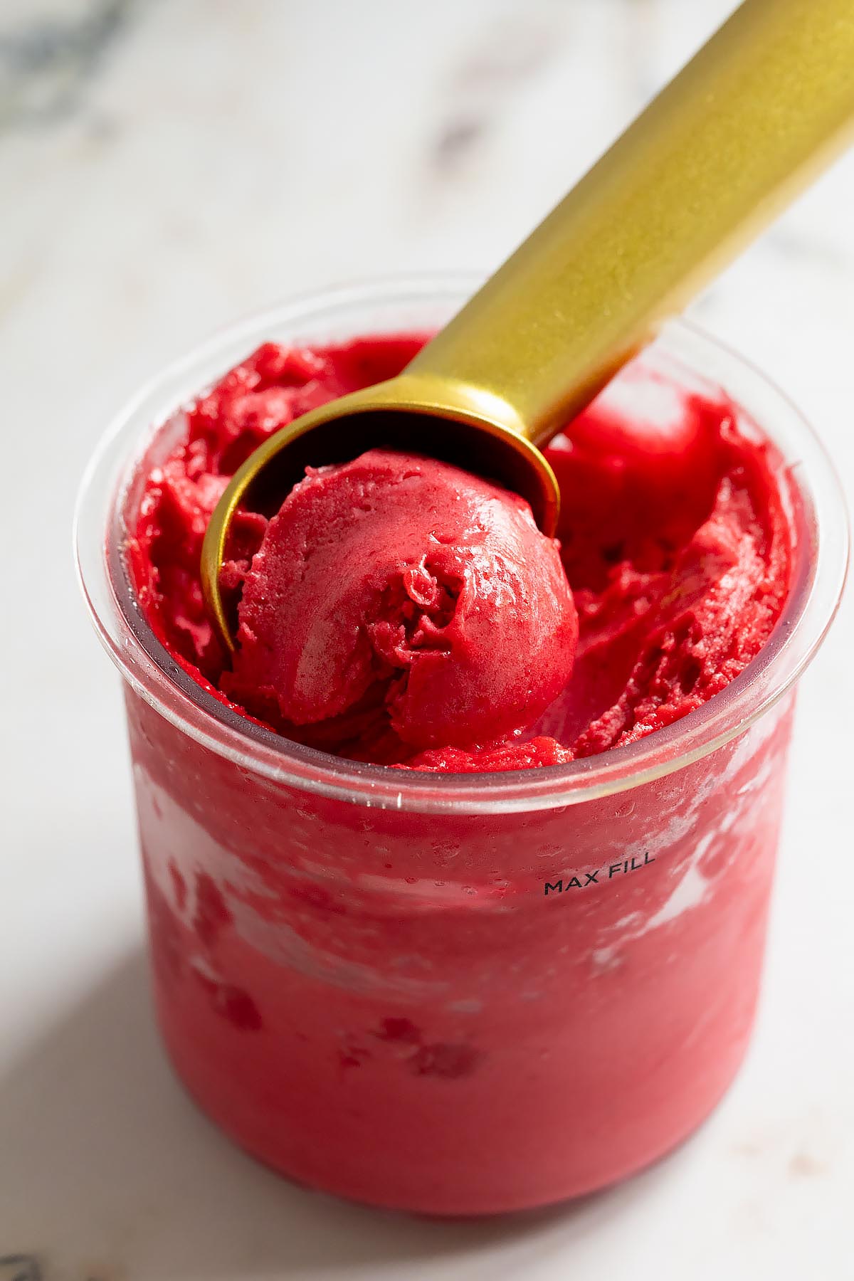 sorbet Ninja Creami Cranberry Sorbet - Food Banjo