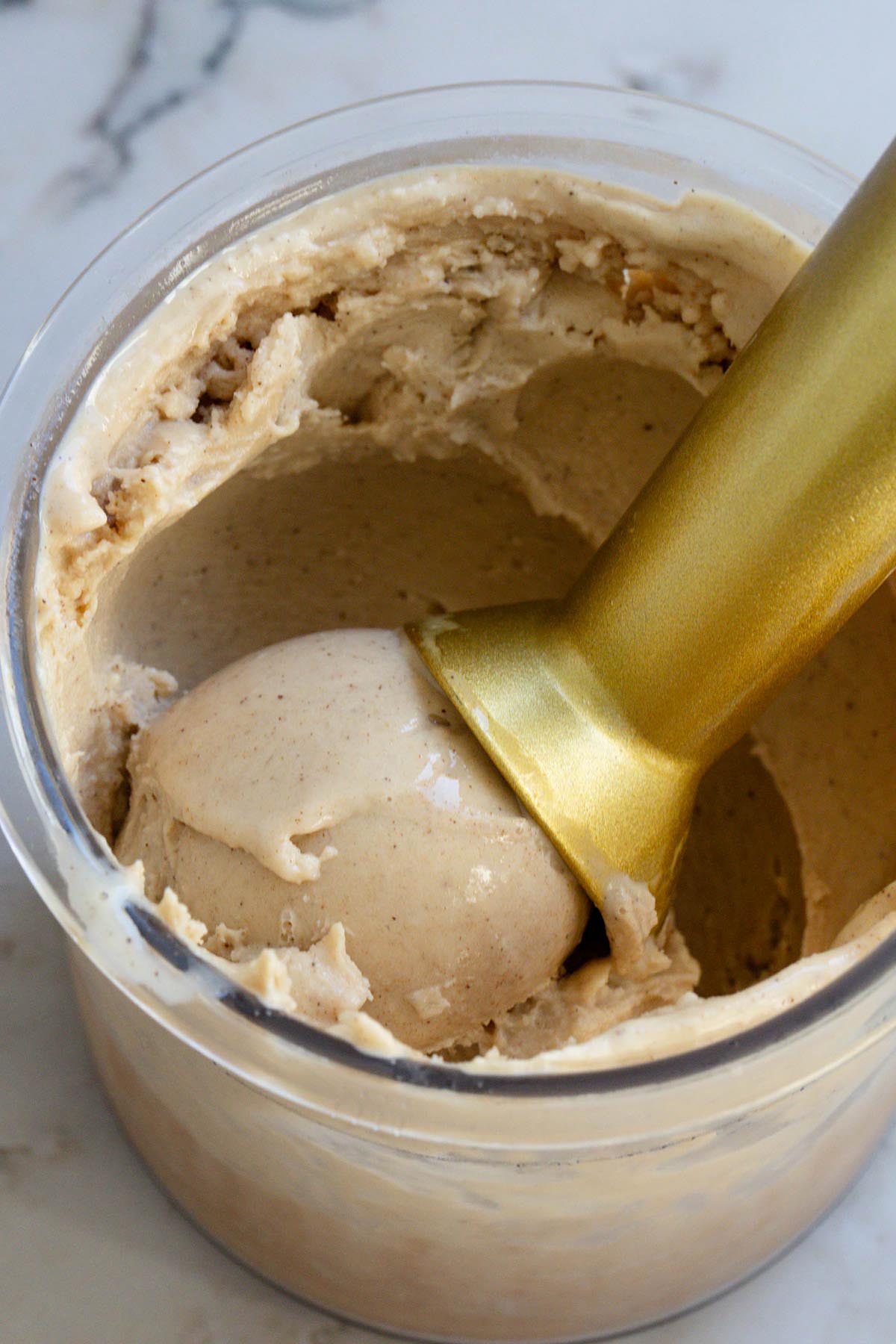 Ninja Creami gingerbread ice cream