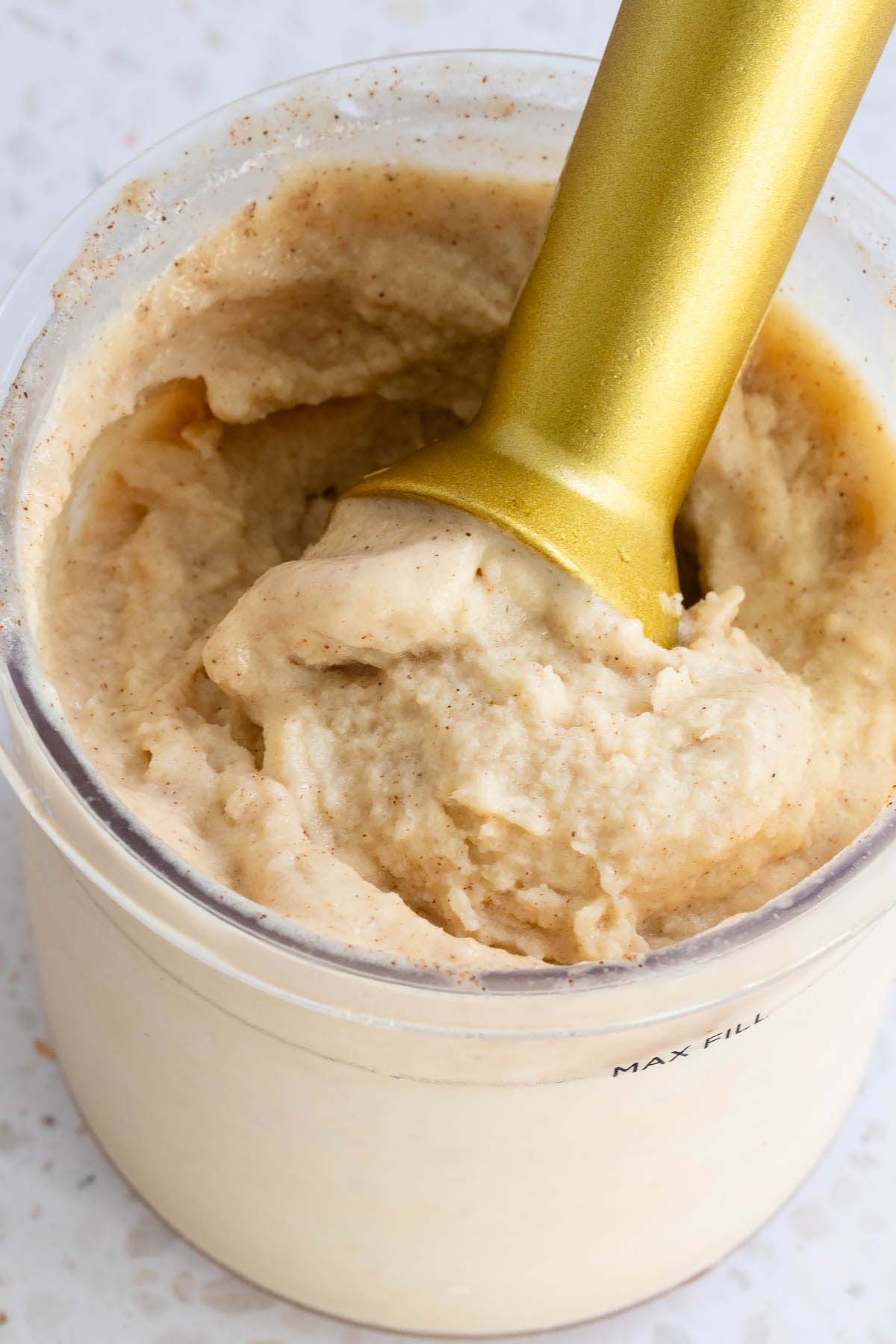 Apple cinnamon Ninja Creami ice cream