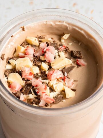 Ninja Creami chocolate bark ice cream