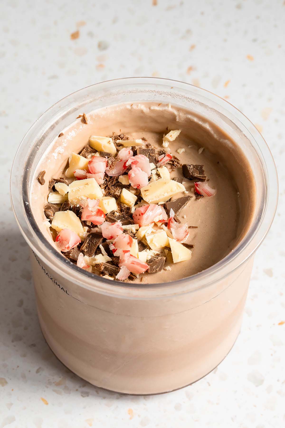 Ninja Creami chocolate bark ice cream