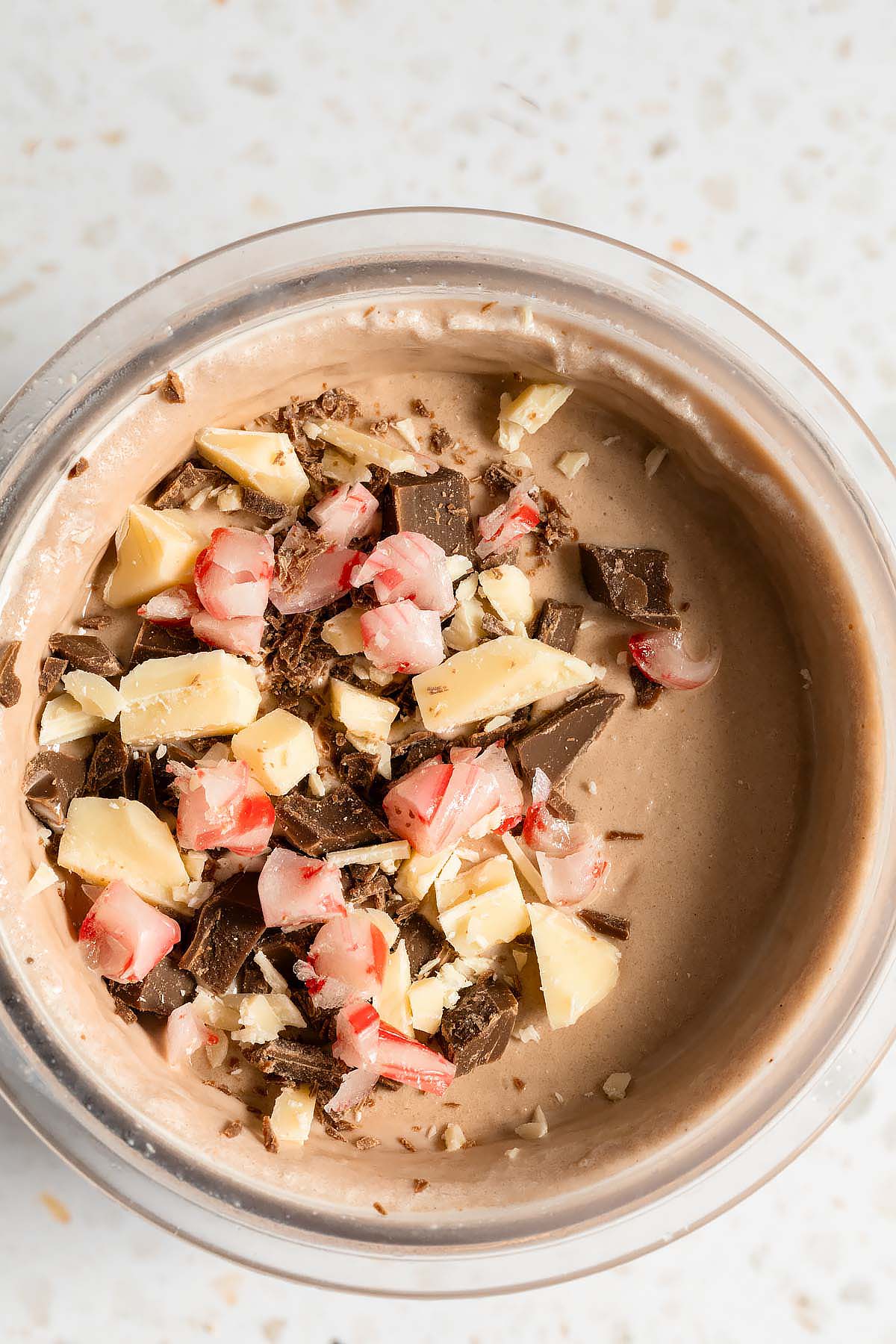 Ninja Creami chocolate bark ice cream