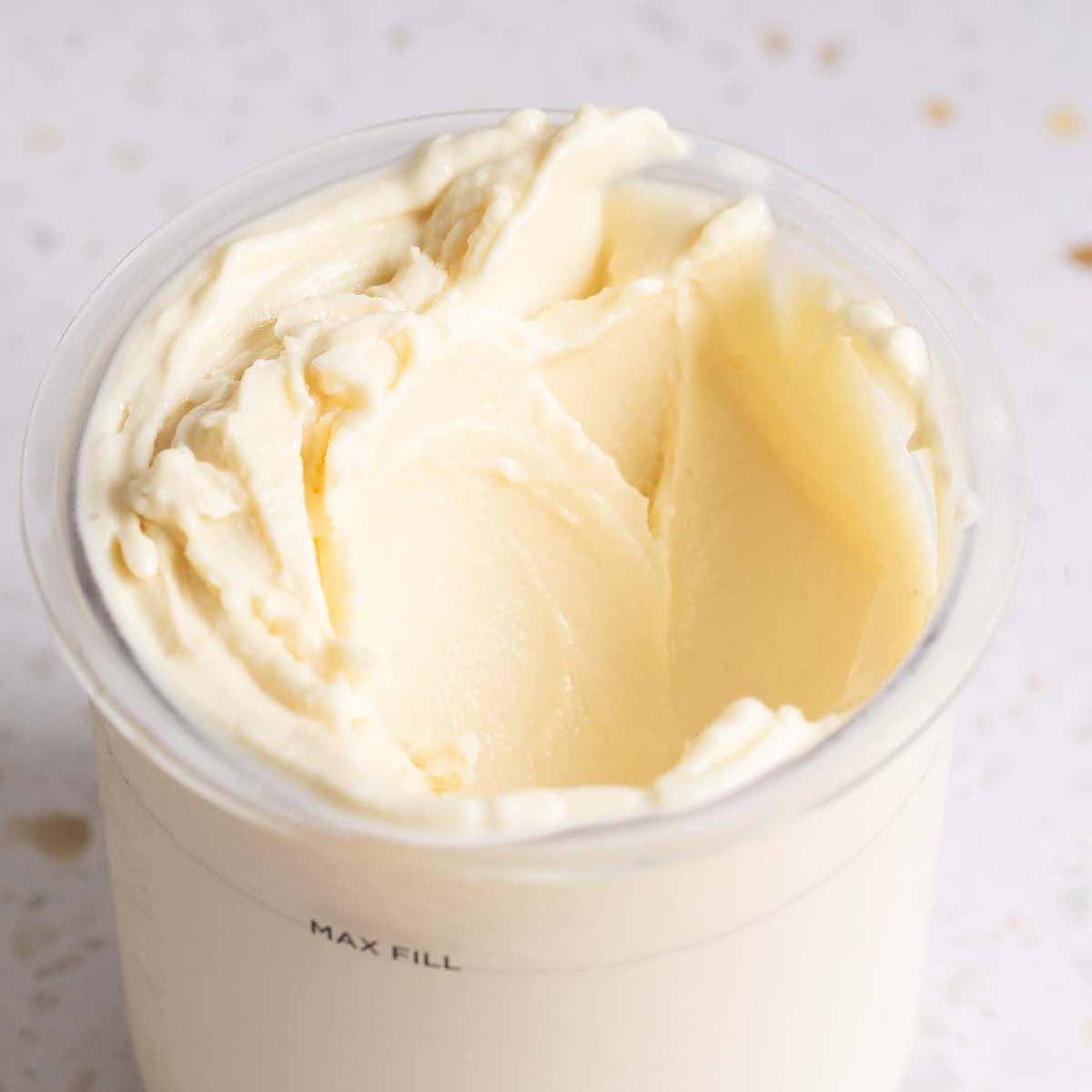 Ninja Creami Frozen Yogurt - high protein
