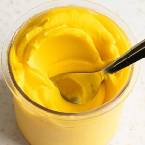 Ninja Creami mango sorbet