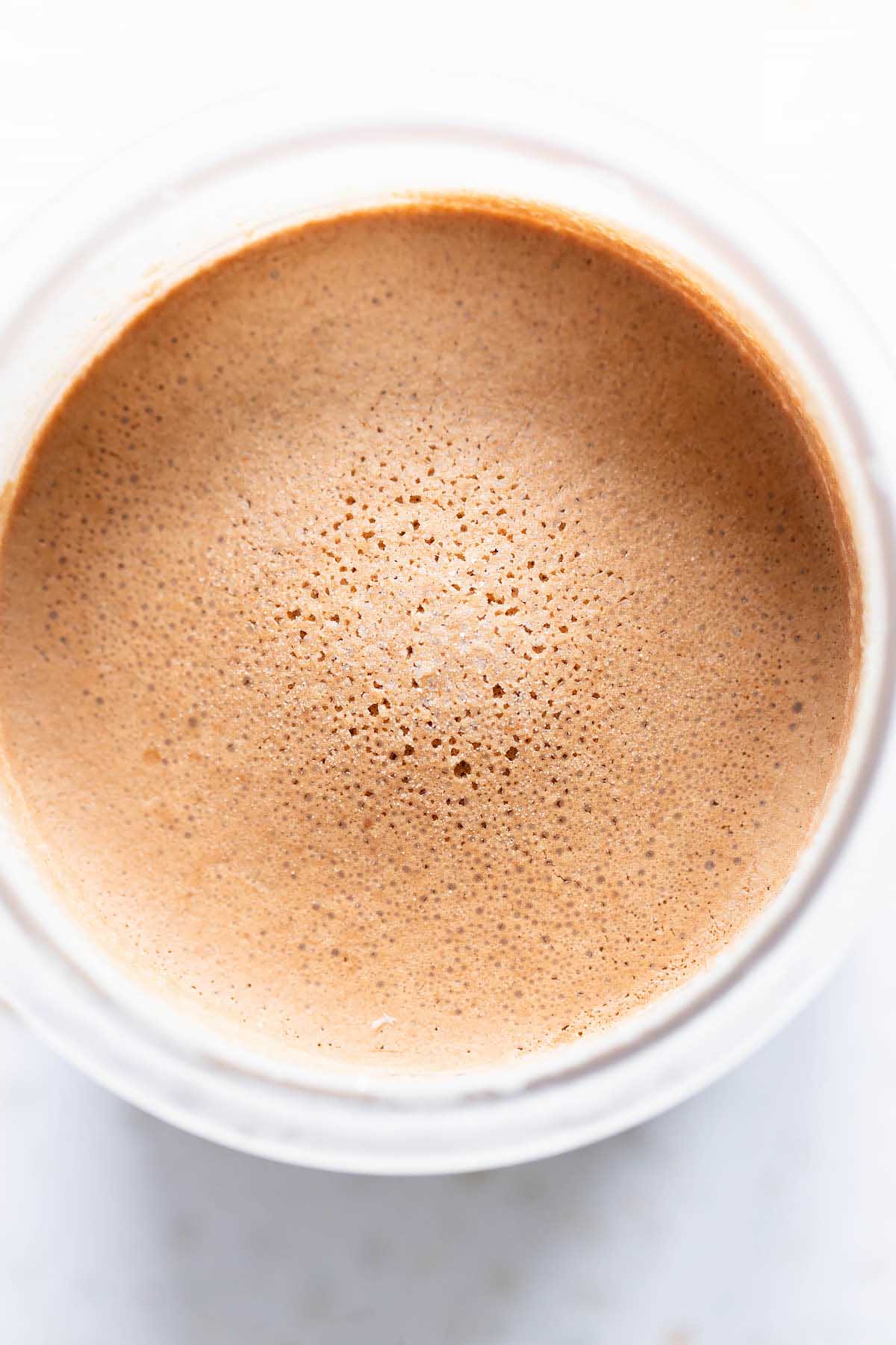 Frozen Ninja Creami nutella ice cream