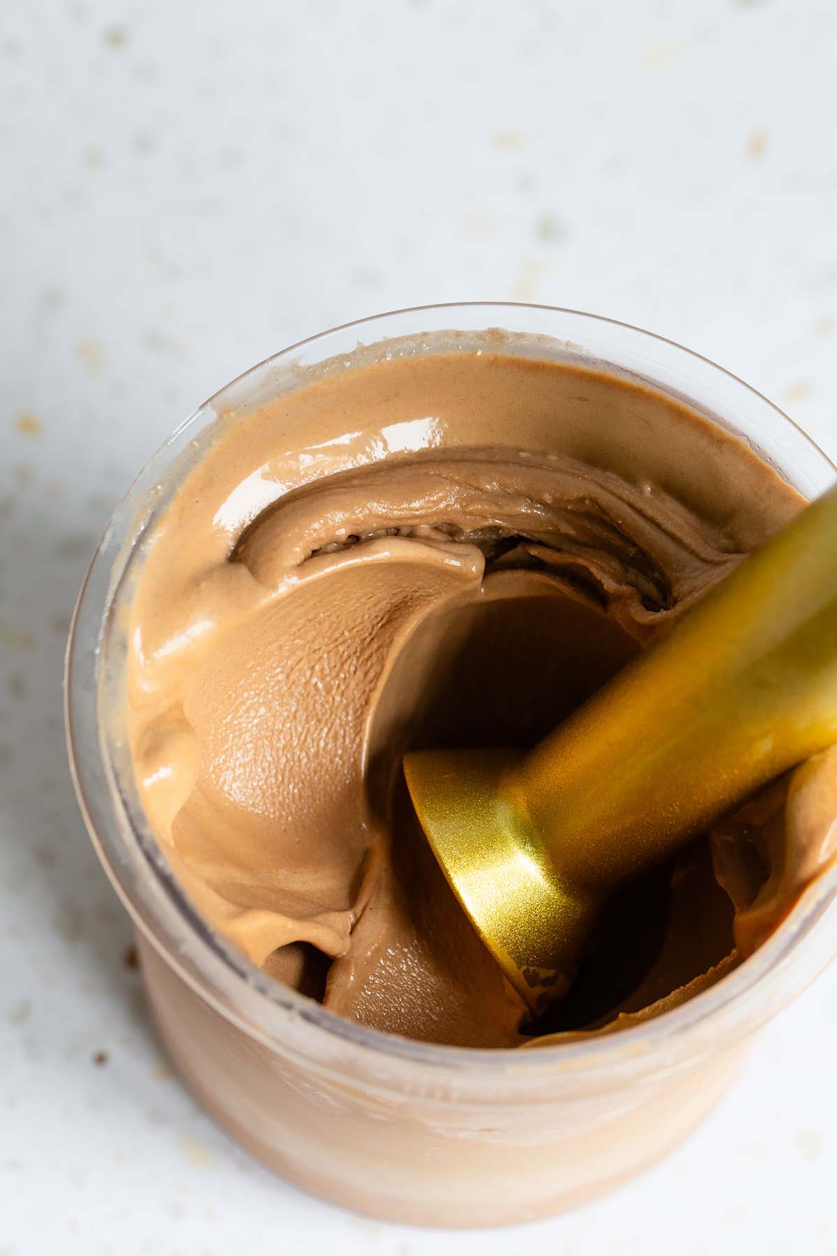 Ninja Creami nutella ice cream