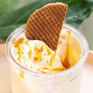 Ninja Creami Stroopwafel ice cream