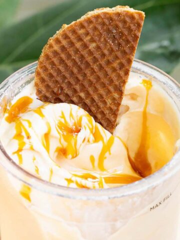 Ninja Creami Stroopwafel ice cream