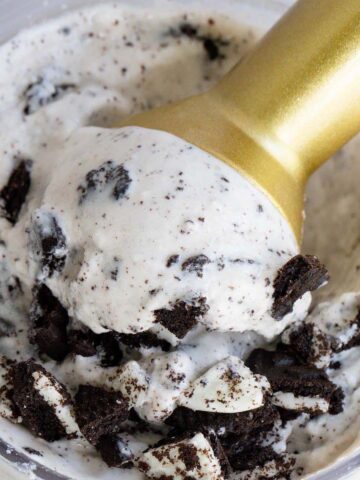 Ninja Creami protein cookies and cream ice cream