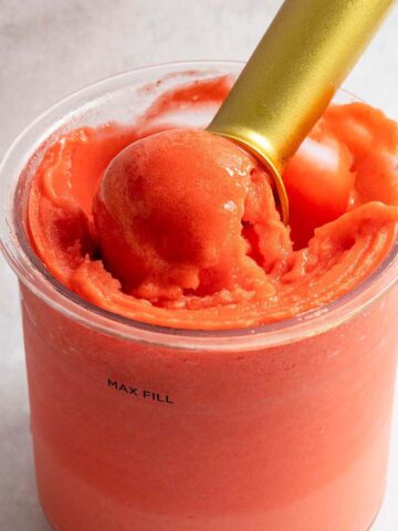 Ninja Creami strawberry lemonade