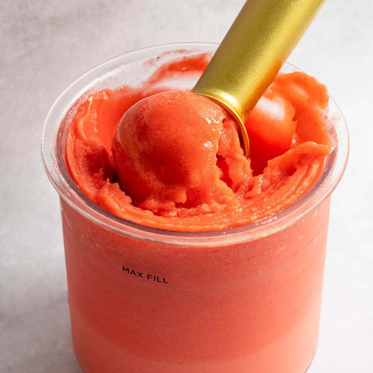 Ninja Creami strawberry lemonade