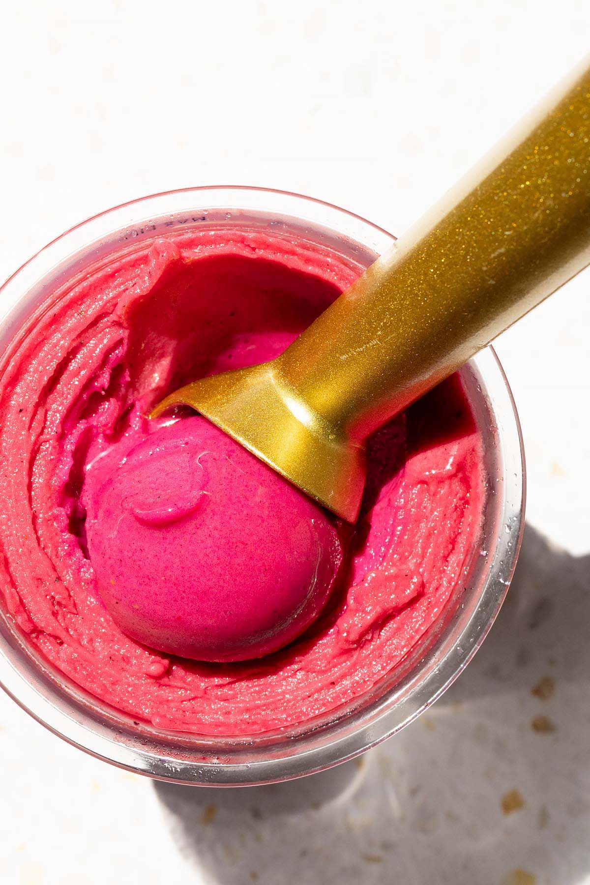 Ninja Creami dragon fruit sorbet