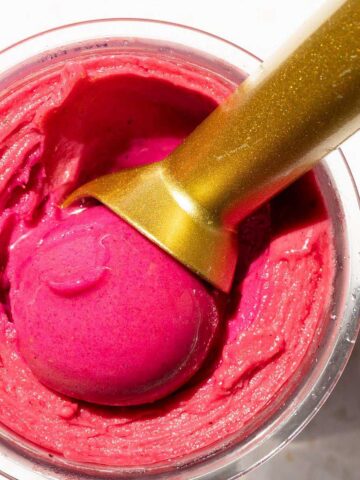 Ninja Creami dragon fruit sorbet
