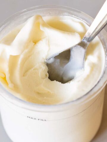 Ninja Creami Lemon Ricotta Ice Cream