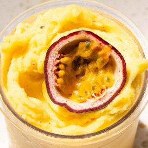 Ninja Creami passionfruit sorbet