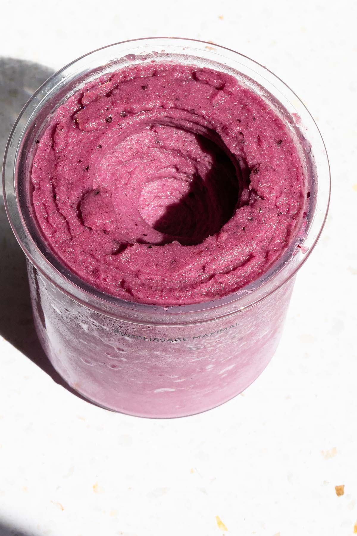 Ninja Creami grape sorbet