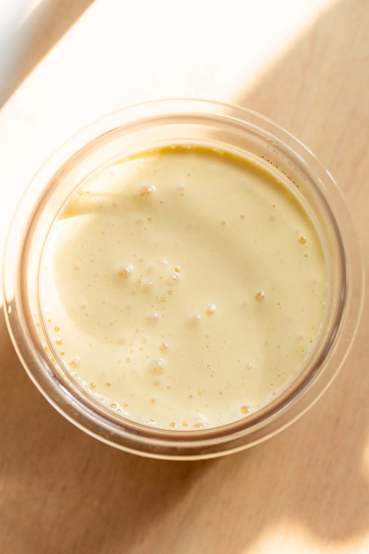 Unfrozen Ninja Creami mango frozen yogurt