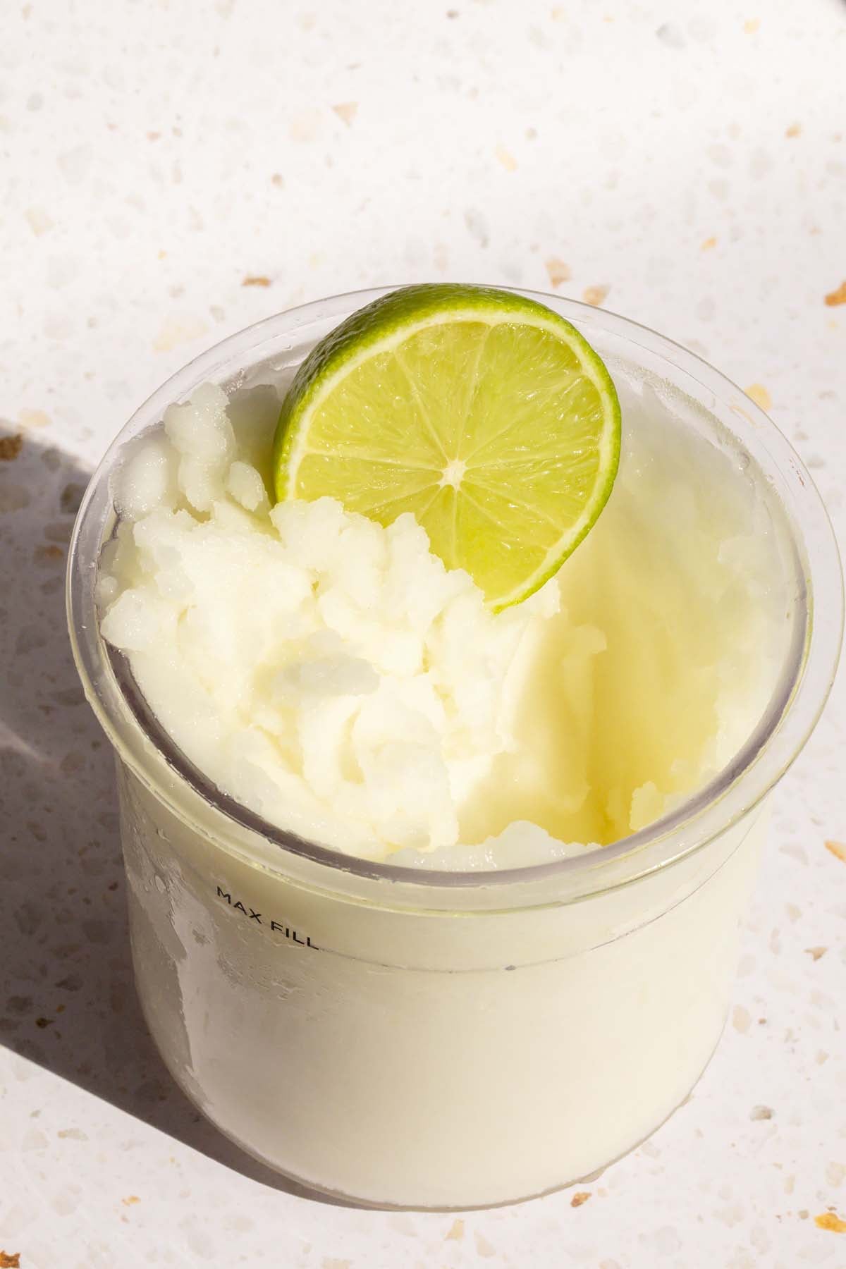 Ninja Creami lime sorbet