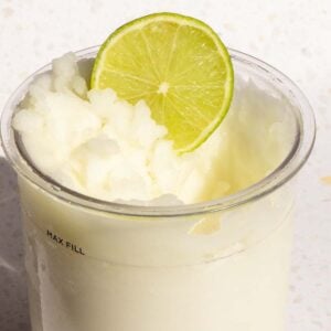 Ninja Creami lime sorbet
