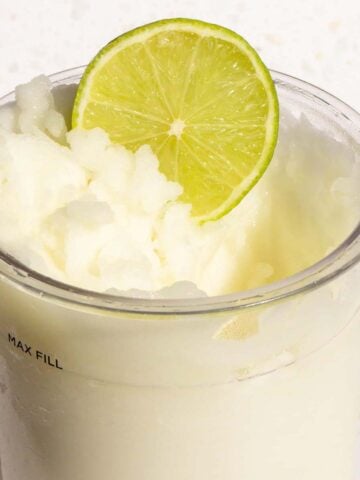 Ninja Creami lime sorbet