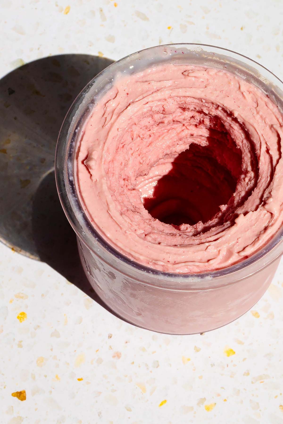 Ninja Creami cherry ice cream