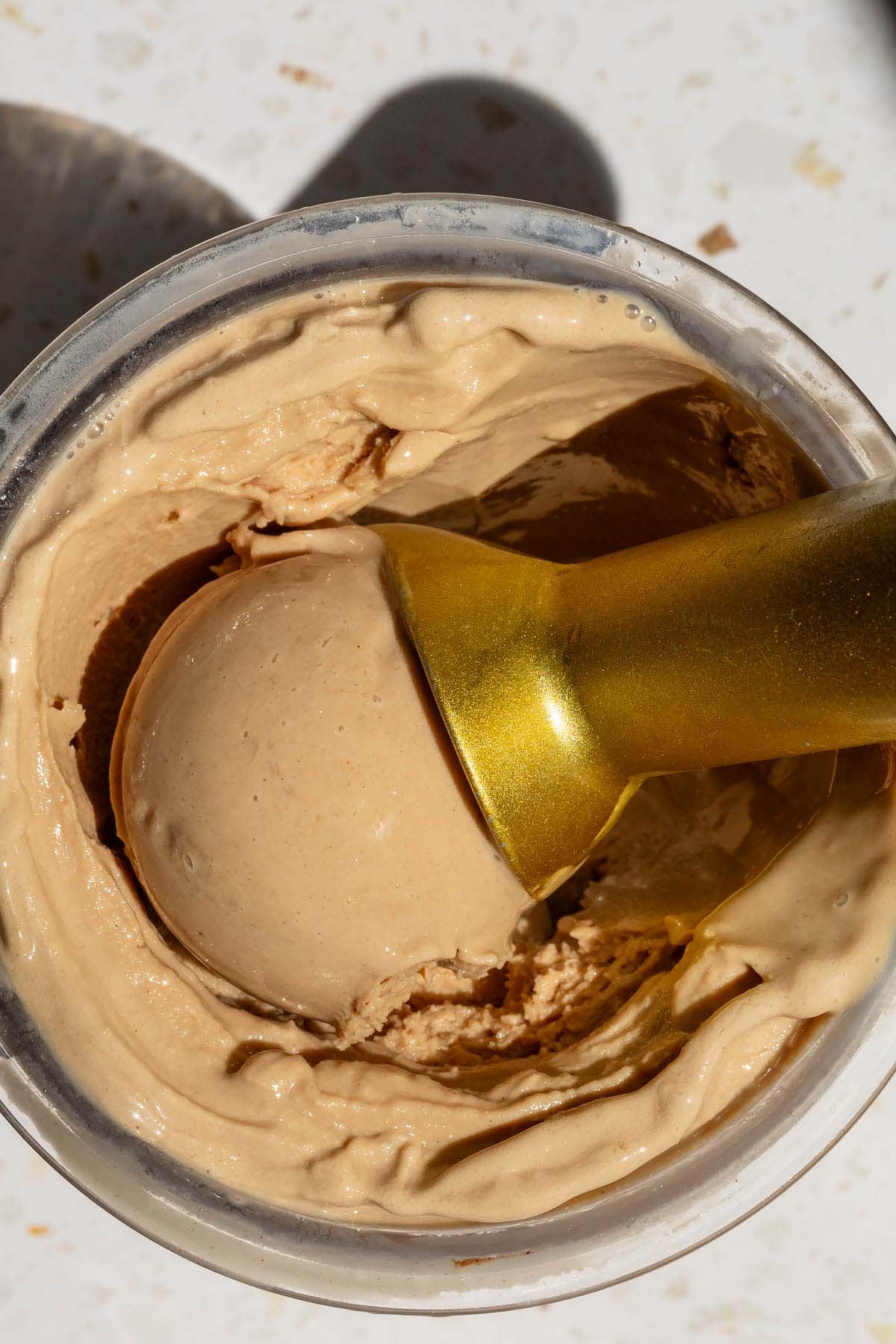 Ninja Creami chocolate frozen yogurt