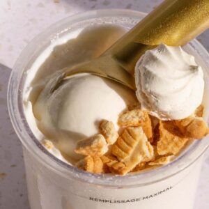 Ninja Creami lemon tart ice cream