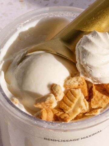 Ninja Creami lemon tart ice cream