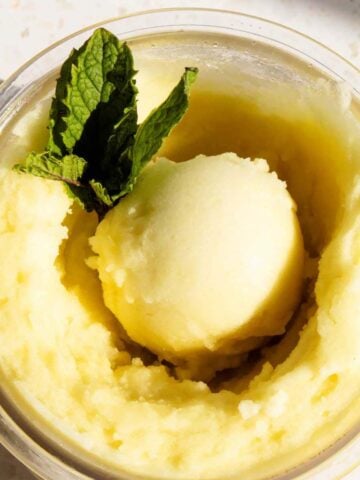 Ninja Creami Moroccan Mint Tea Sorbet