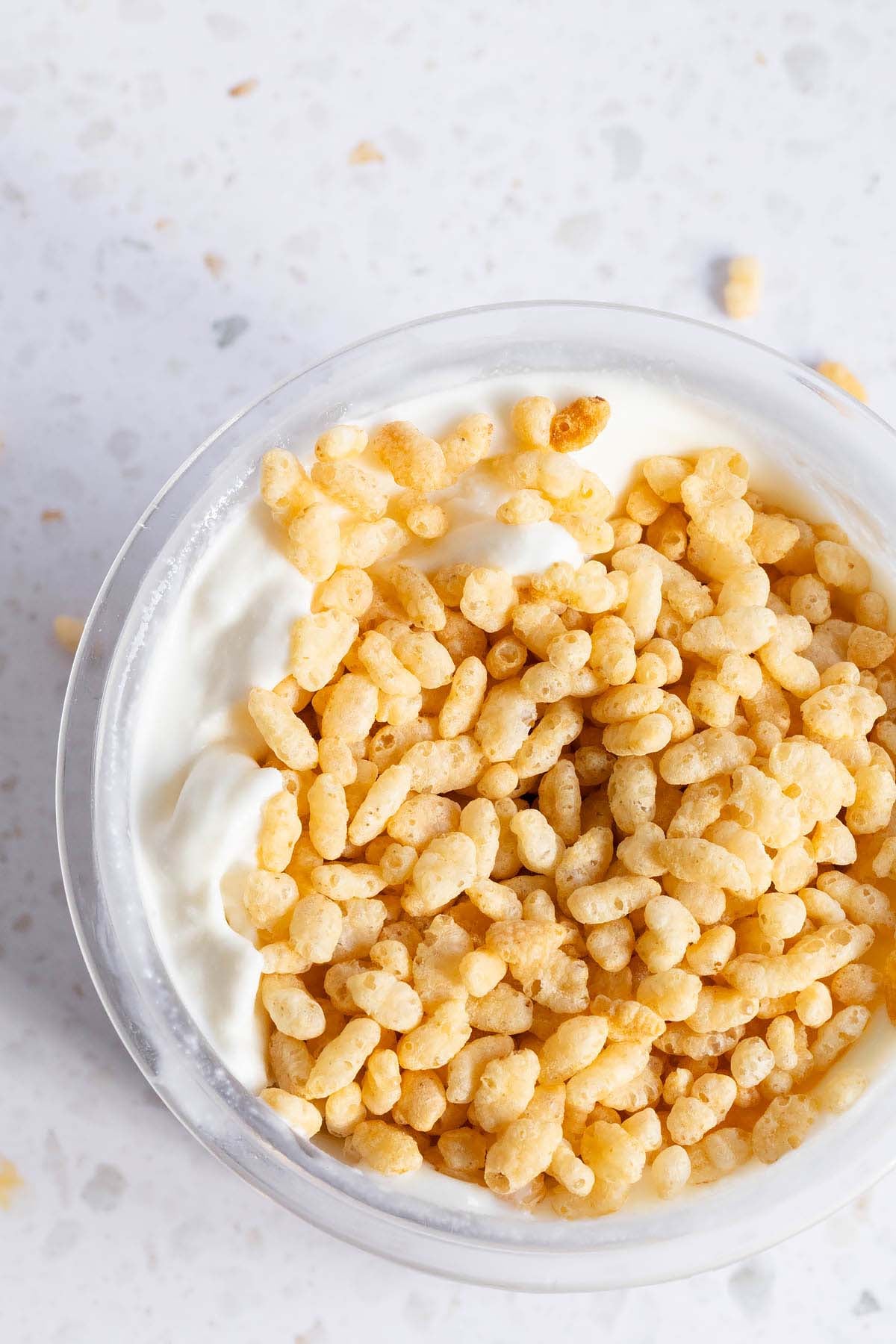 Ninja Creami rice krispie treat ice cream