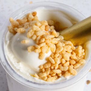 Ninja Creami rice krispie treat ice cream