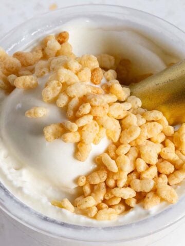 Ninja Creami rice krispie treat ice cream