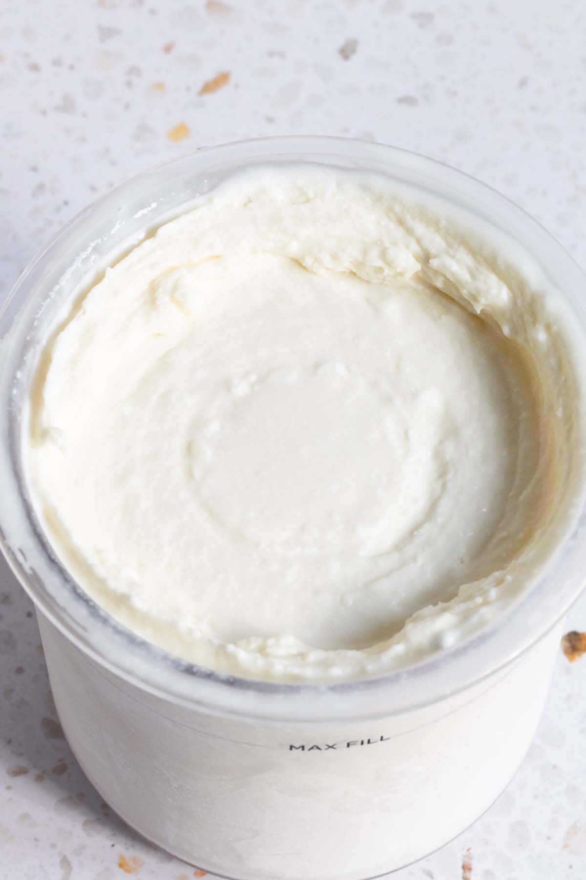 Ninja Creami ricotta ice cream